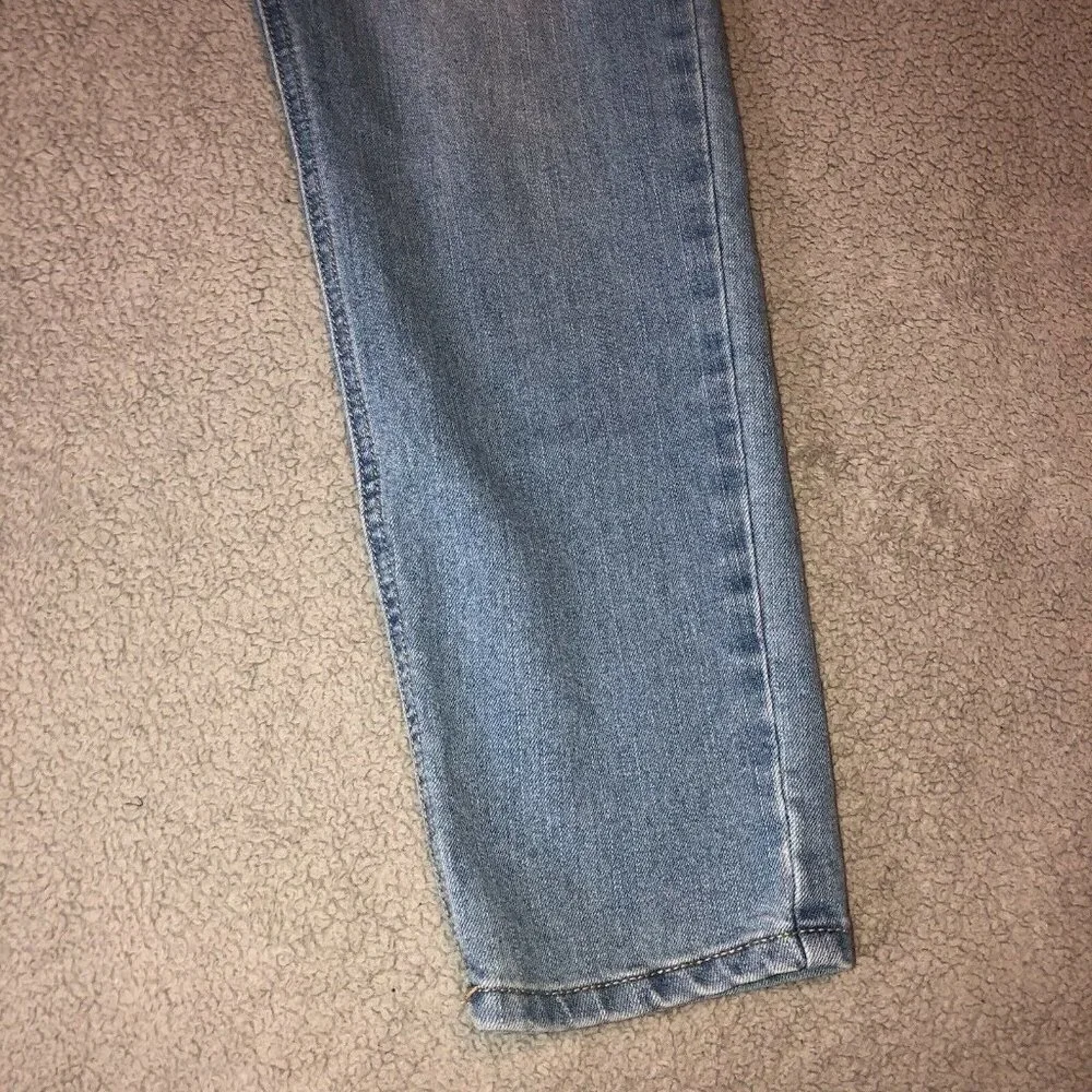CAT & JACK Girls Embroidered Unicorn Denim Overalls Sz XL 14-16